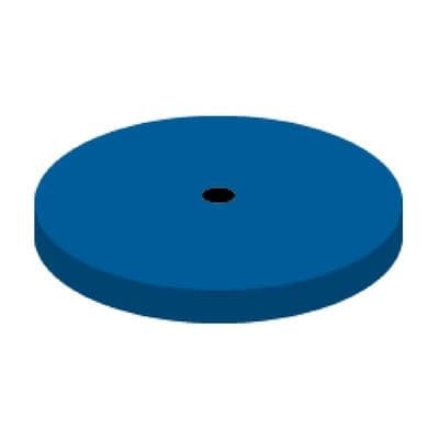 NTI Silicone Polishers, Blue, Unmounted Large Disc #180, Medium Grit, 18 mm, 10/Pk, P0402-180 thumbnail 10