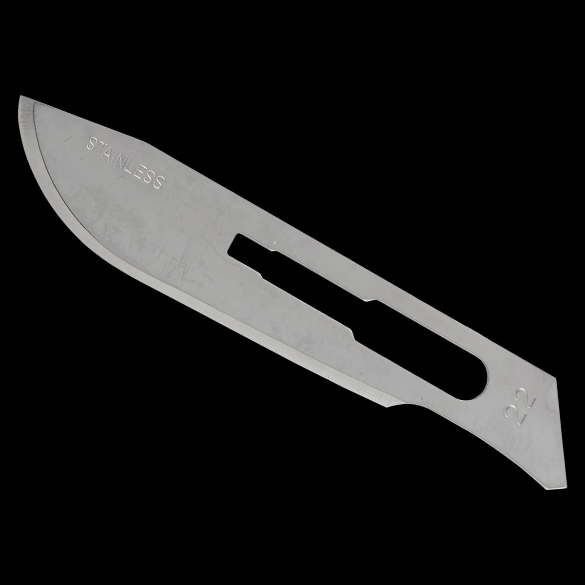 Myco Glassvan #22 Sterile Stainless Steel Surgical Blades, 100/Box, 3001T-22
