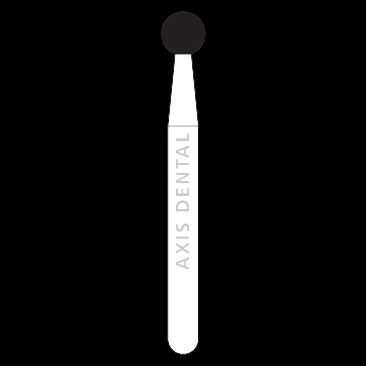 NTI HP Diamond Bur, Round, Medium Grit, Gray, #801-023, 2.3 mm, M801-023HP, Each