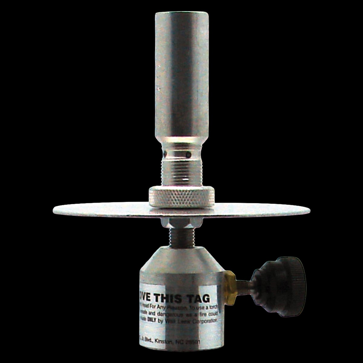 Wall Lenk #65BH Replacement Burner Head for Butane Laboratory Burner, Model 65, 1-1/2 x 6, Each