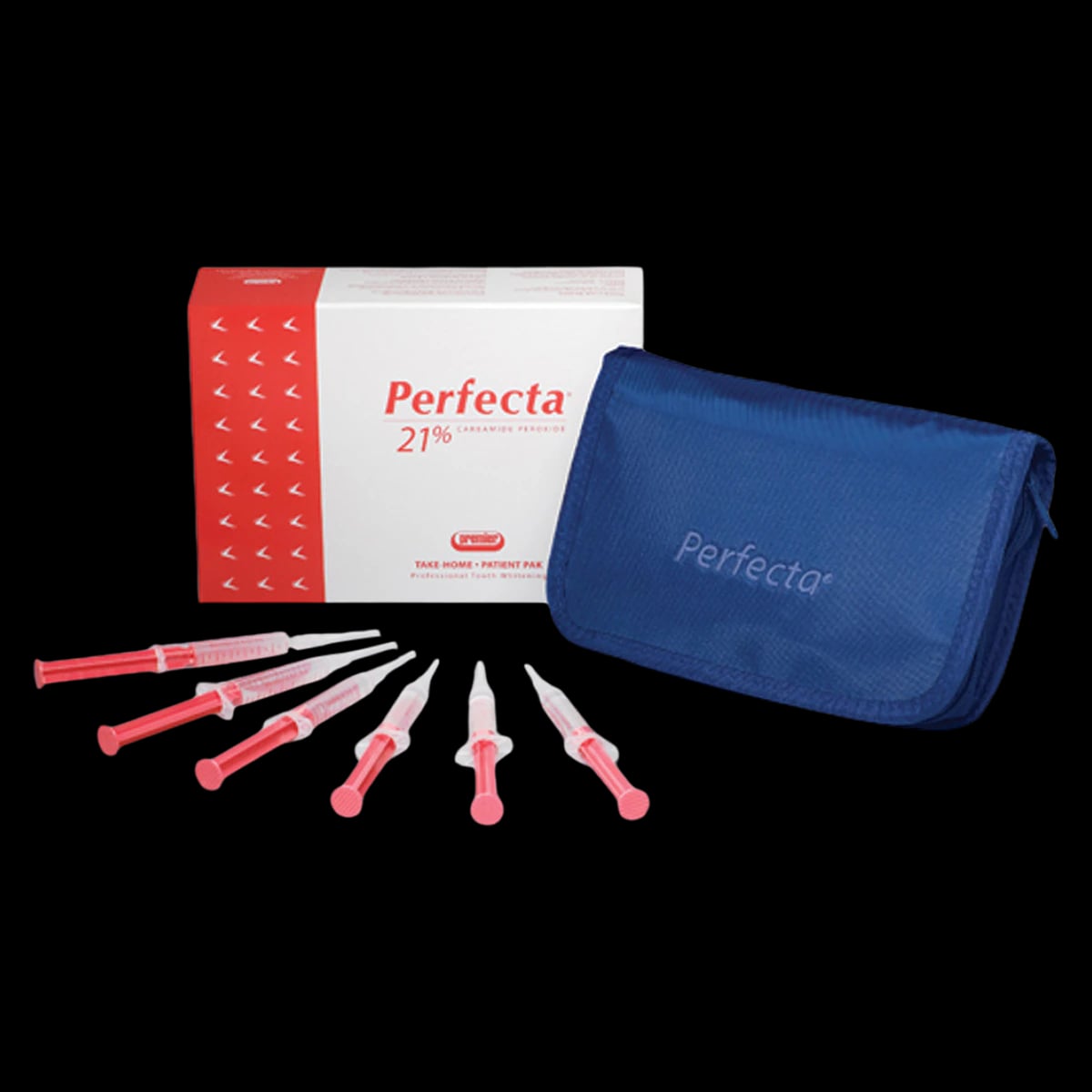 Perfecta Bravó Take-Home Tooth Whitening Gel, 21% Carbamide Peroxide, Unflavored, 50 x 3 cc Syringes, Bulk Pack, 4004210