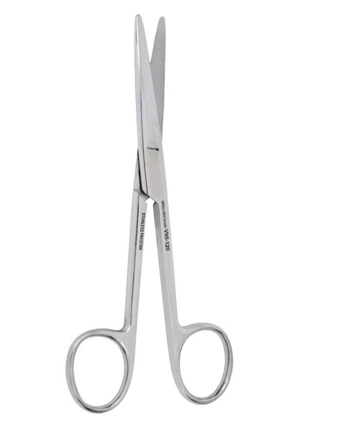 Vantage Mayo Dissecting Scissors, Straight, 5.5" (5-1/2"), Stainless Steel, Each