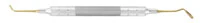 A. Titan Instruments PFI 11/LAD 3 Double-Ended Composite Instrument, Titanium Nitride Coated, Stainless Steel, CI 200-20, 1/Pk