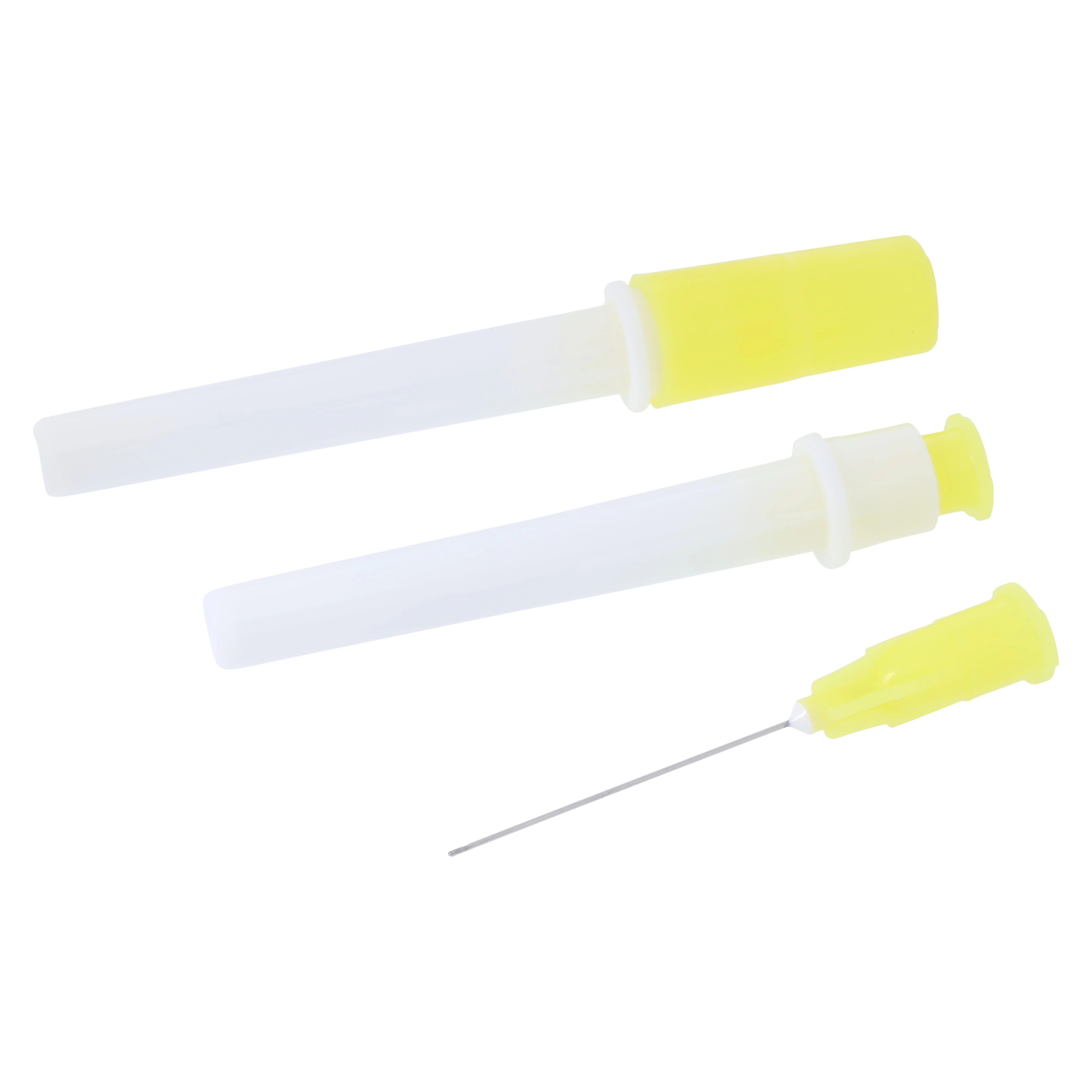 Vista-Probe Bendable Irrigating Tips, 27 Gauge, Yellow, 1 in, Closed-End Side-Port, 100/Pk, 315627