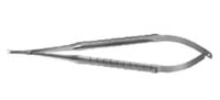 Scissor Castroviejo Micro XF, Curved, Micro Serrated, Stainless Steel, Each