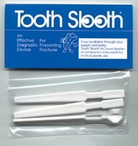 Tooth Slooth Fracture Detector, White, 4/Pk, 001A