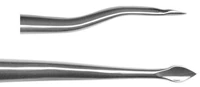 A. Titan Instruments #60U Spade Tip Bone Preservation Elevator, Back Action, 4 mm Tip, Single End, Stainless Steel, 1/Pk