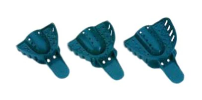 Excellent Disposable Impression Trays, #5, Small, Upper, Perforated Plastic, 12/Pk, IT-SU