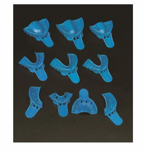 Excellent Disposable Impression Trays, #7 Upper Right/Lower Left, Perforated Plastic, 12/Pk, IT-URLL