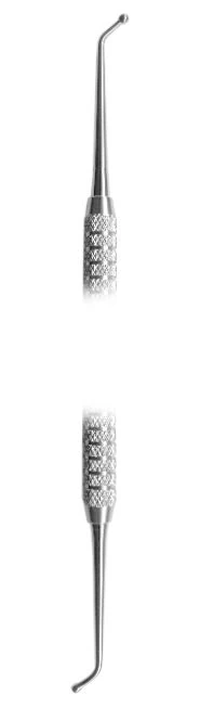 A. Titan #25/26 Double-Ended Ball Burnisher, 1.6mm/2.1mm Tips, Regular Handle, Stainless Steel, 1/Pk