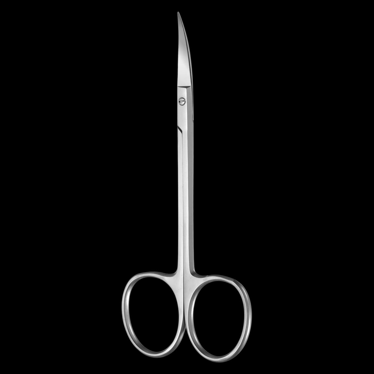 A. Titan Instruments 865 Curved Iris Surgical Scissors, 4.5", Stainless Steel, 1/Each