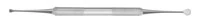 Bone Curette DE Molt, Size 2/4, 3.6 mm, Double End, Stainless Steel, Each