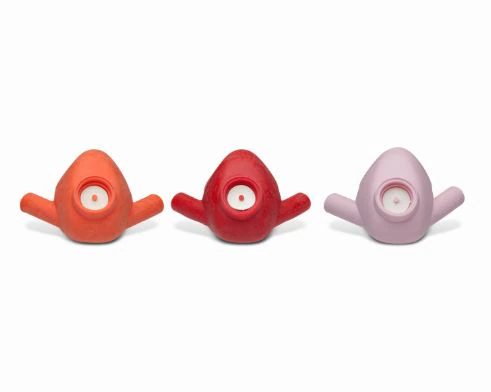 Accutron Personal Inhaler Plus+ Nasal Hoods, Medium, Variety Pack 1 (Outlaw Orange, Sassy Strawberry, Birthday Bubblegum), Single-Use, Latex-Free, 24/Pk, 33016-1