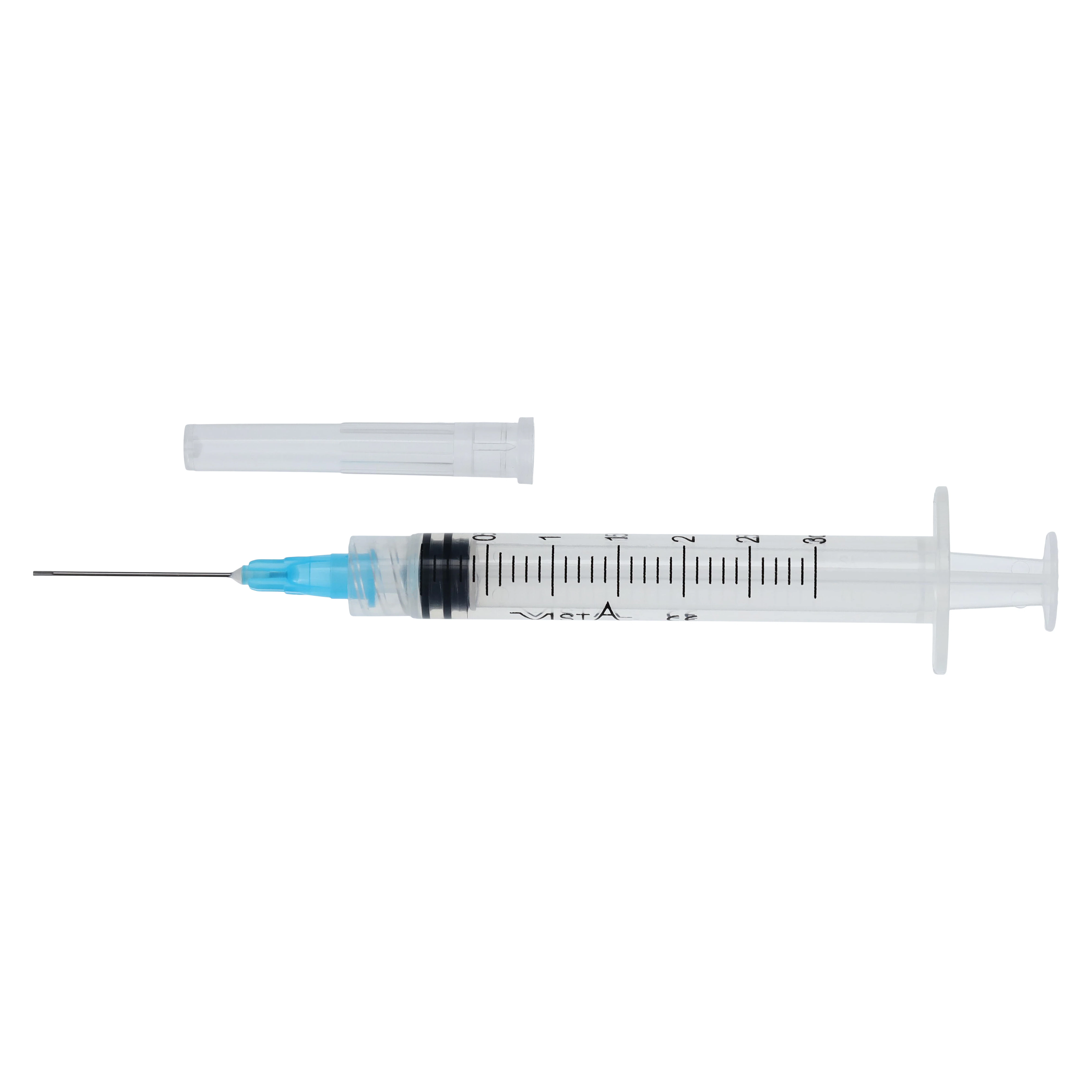 Appli-Vac Pre-Tipped Endodontic Irrigation Syringes, Luer Lock, 3 cc, 23 Ga, Blue, 100/Pk, 316133