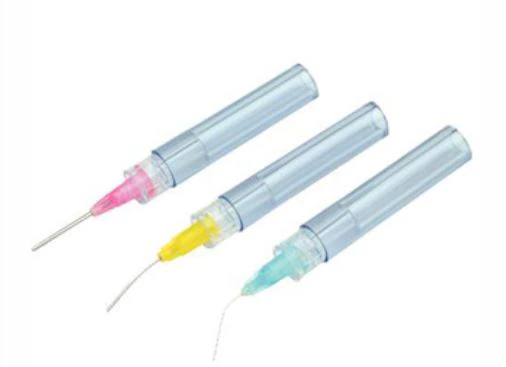 Vista Apex Appli-Vac Micro Aspirator, 20 Gauge, Yellow, Pre-Tipped Luer HVE Adapter, 20/Bag, 315252
