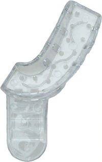Vista Apex Clear Plastic Impression Trays, #8, Upper Left/Lower Right, Perforated, 12/Bag, 310008
