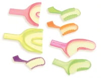 NeoTray Posterior Triple Bite Impression Trays, Gold Mesh, 48/Box, 2201NT
