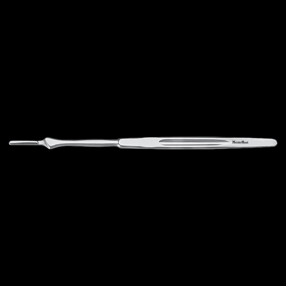 Miltex MeisterHand No. 7 Scalpel Knife Handle, Extra Fine, 6-1/2" (162 mm), Holds Blades 10-15C, Single