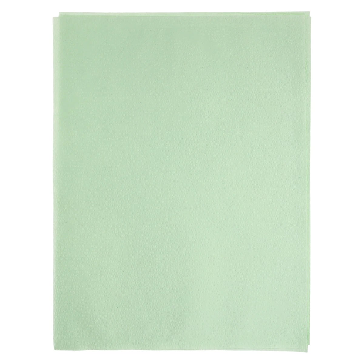 Crosstex Polycoated Headrest Covers, Extra Large, 10" x 13", Green, 500/Case, L3GR