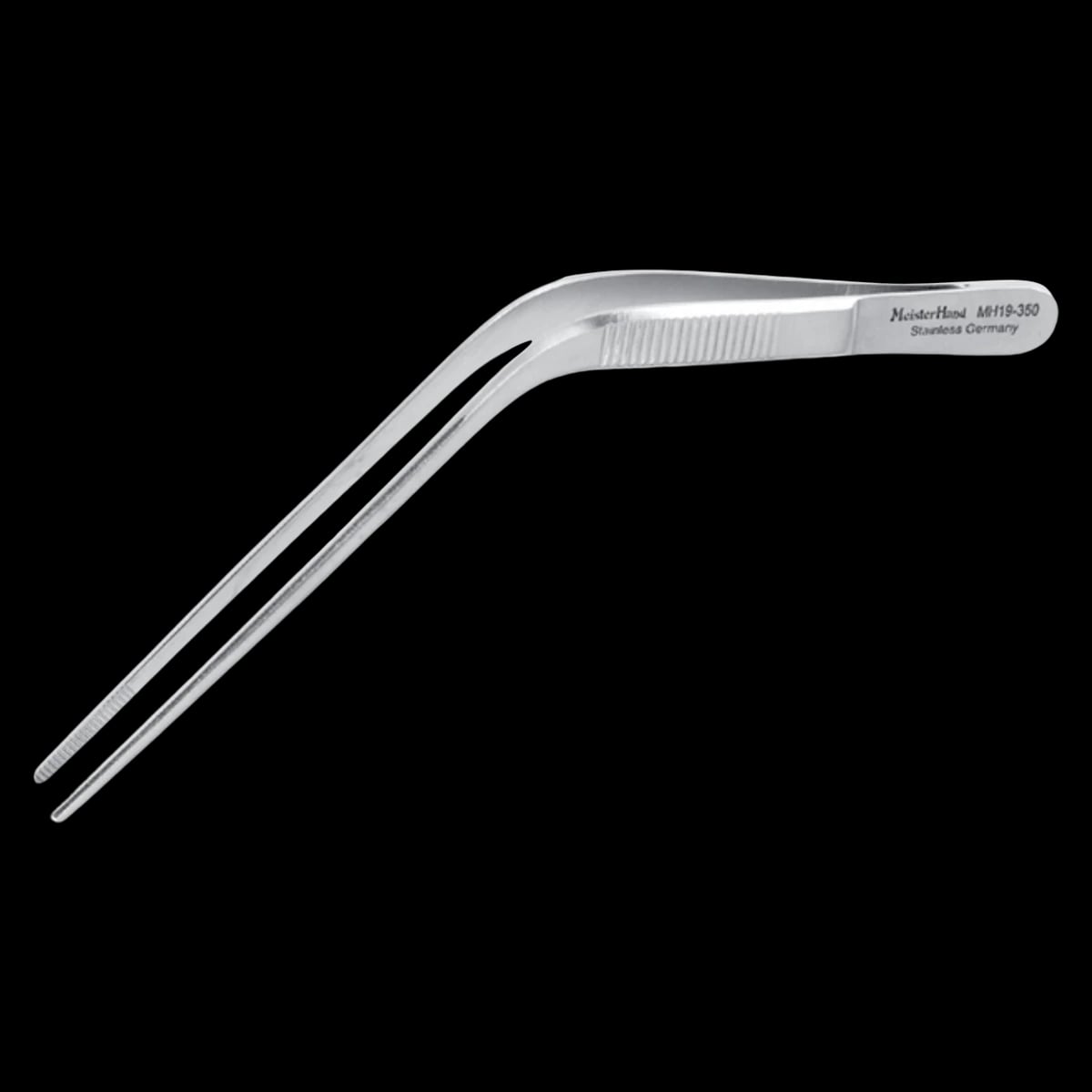 Meister-Hand Wilde Ear Forceps, Serrated, 5" Stainless Steel, Each