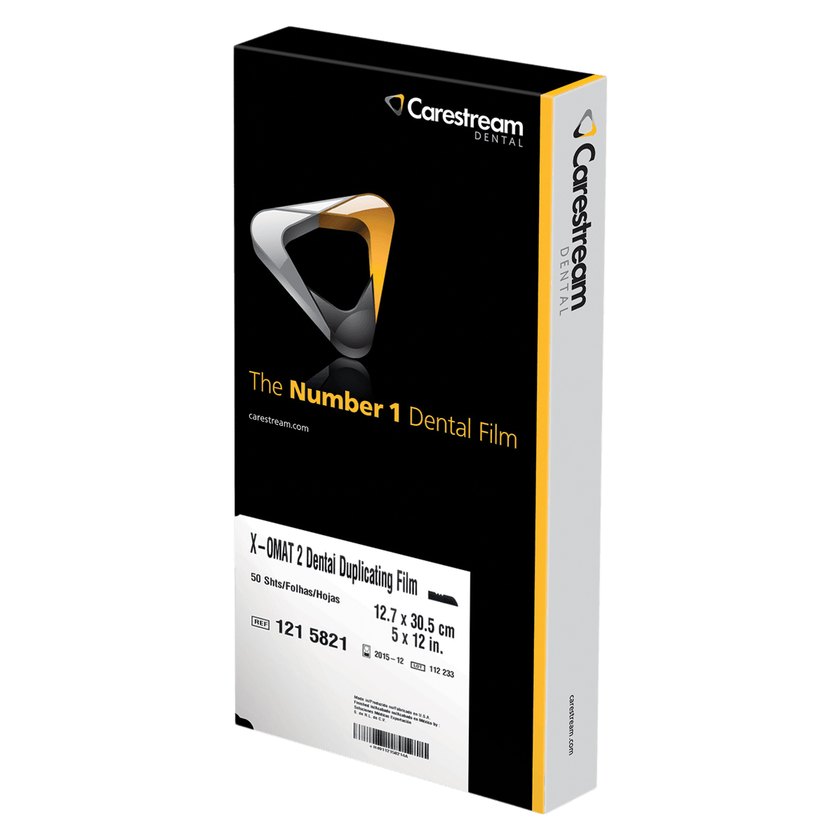 X-OMAT 2 Dental Duplicating Film, 5" x 12", 50 Sheets/Box, 1215821