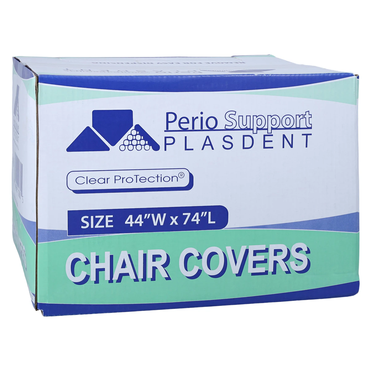 Plasdent Full Chair Cover, X-Large, 44" x 74", Clear, 100/Box, PS110