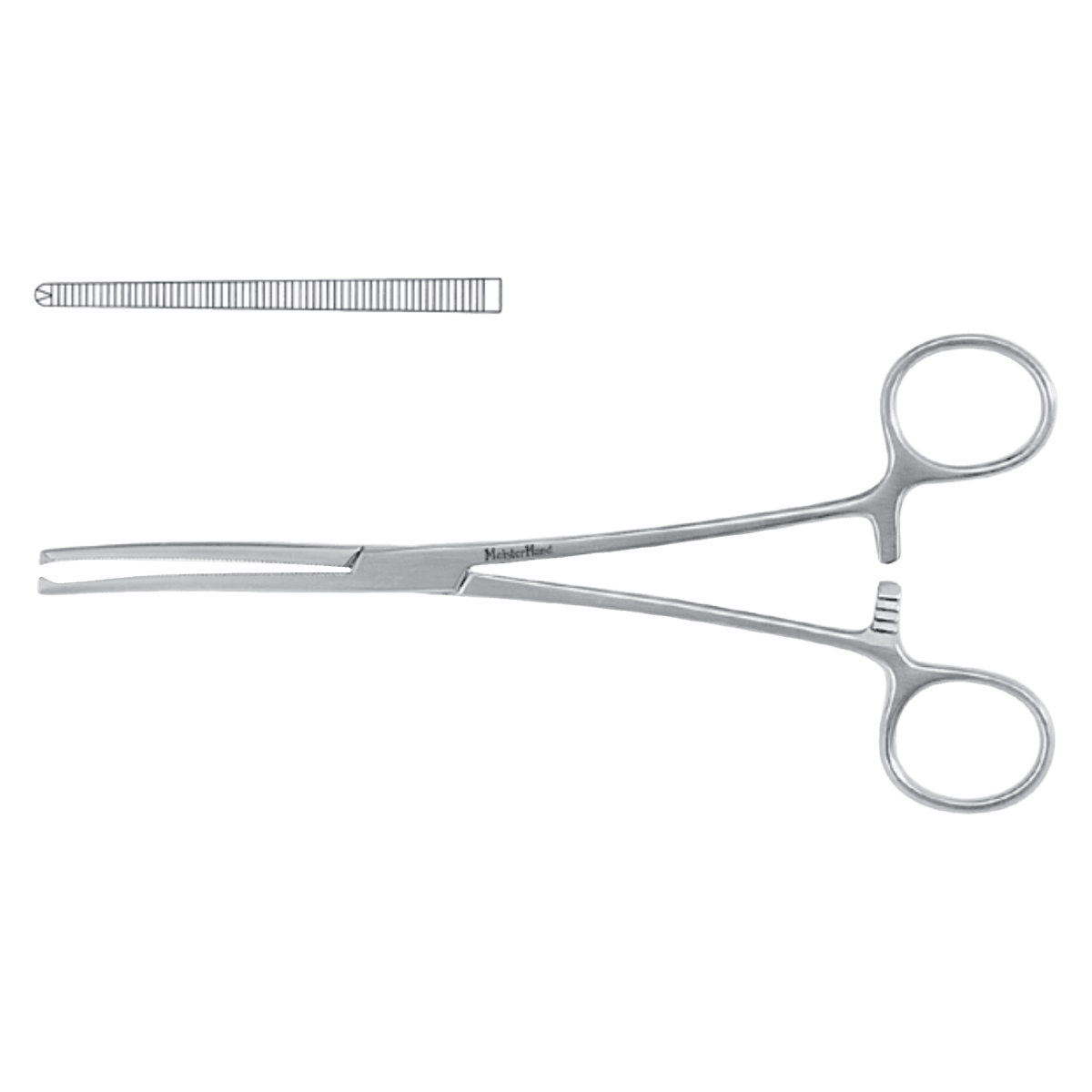 Meister-Hand Rochester-Ochsner Hemostatic Forceps, Straight, 8"