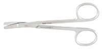 Miltex Cottle Dorsal Surgical Scissors, Slight Curve, 6-1/2" Stainless Steel, Each