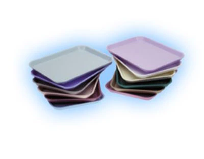 Plasdent Set Up Tray Flat A White, 13 3/4 in x 10 5/8 in x 7/8 in, 300AF-1