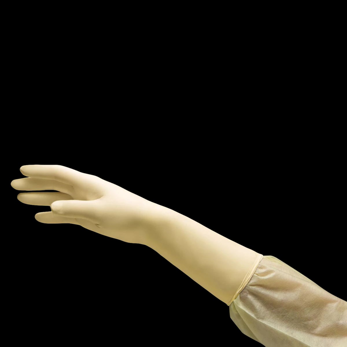 DermAssist Surgical Powder-Free Latex Gloves, Size 8.5, Natural, 50/Box, 133850