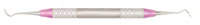 A. Titan Athena Titanium Implant Universal Scaler, Double-Ended, 204S, Pink, 1/Pk