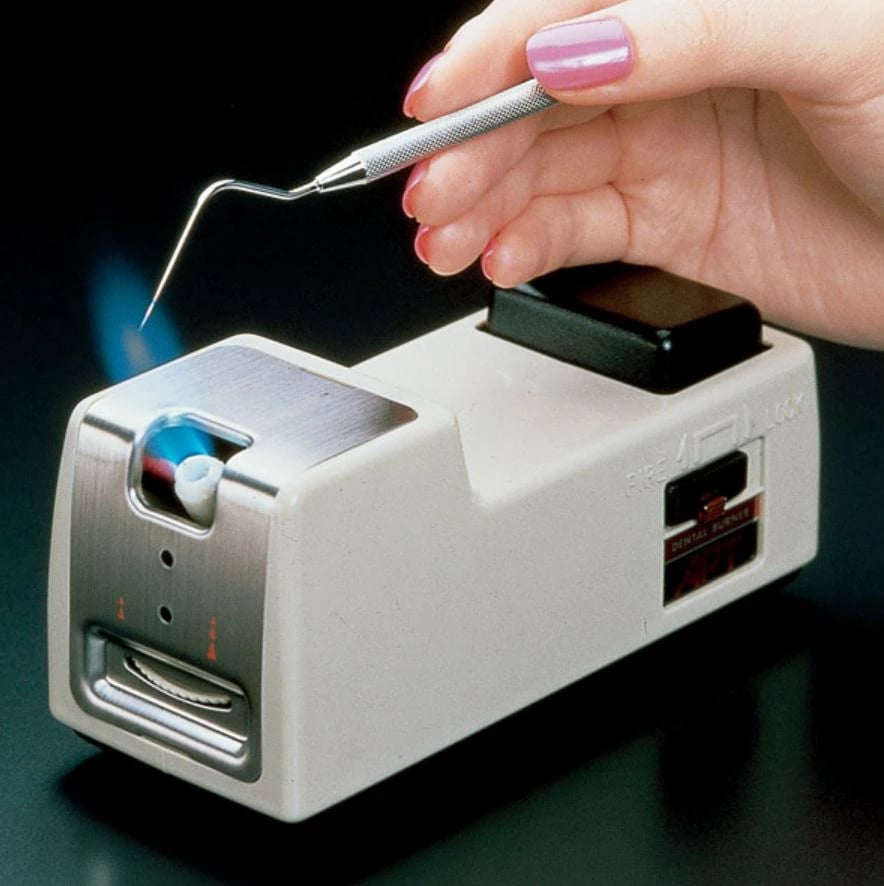 APT III Portable Butane Burner, Spark Ignition, One-Handed Operation, 1/Pk, 401025
