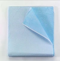 TIDI Everyday Equipment Drape Sheets, Tissue/Poly, 40" x 48", Blue, Non-Sterile, Latex Free, 100/Case, 980924