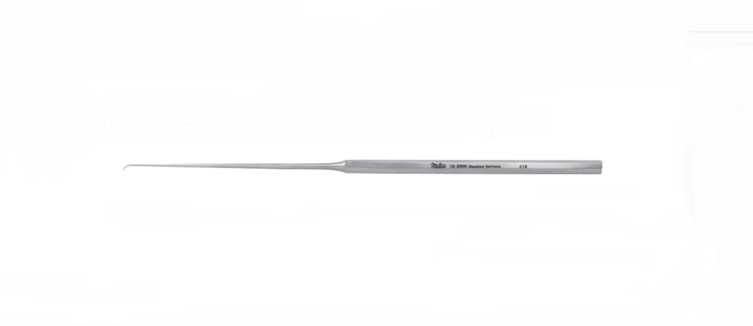 Miltex House Needle, 6-1/4" Curved Tip, Octagonal Handle