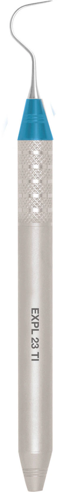 A. Titan Titanium Implant Explorer, Single Ended, Size 23, EXPL 23 TI