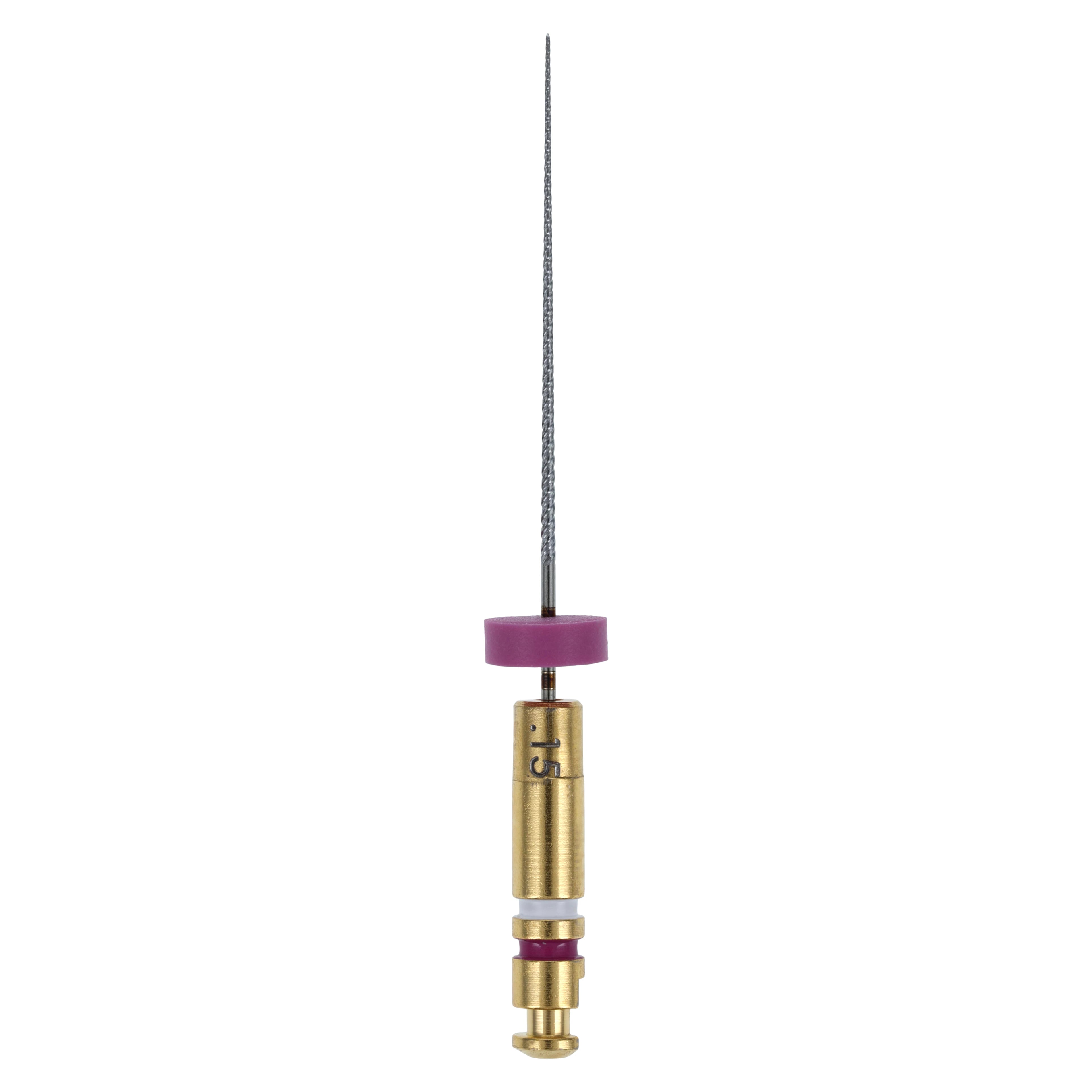 K3 Nickel-Titanium Rotary Endodontic Files, 21 mm, .02 Taper, #15, White, 6/Pk, 825-2151