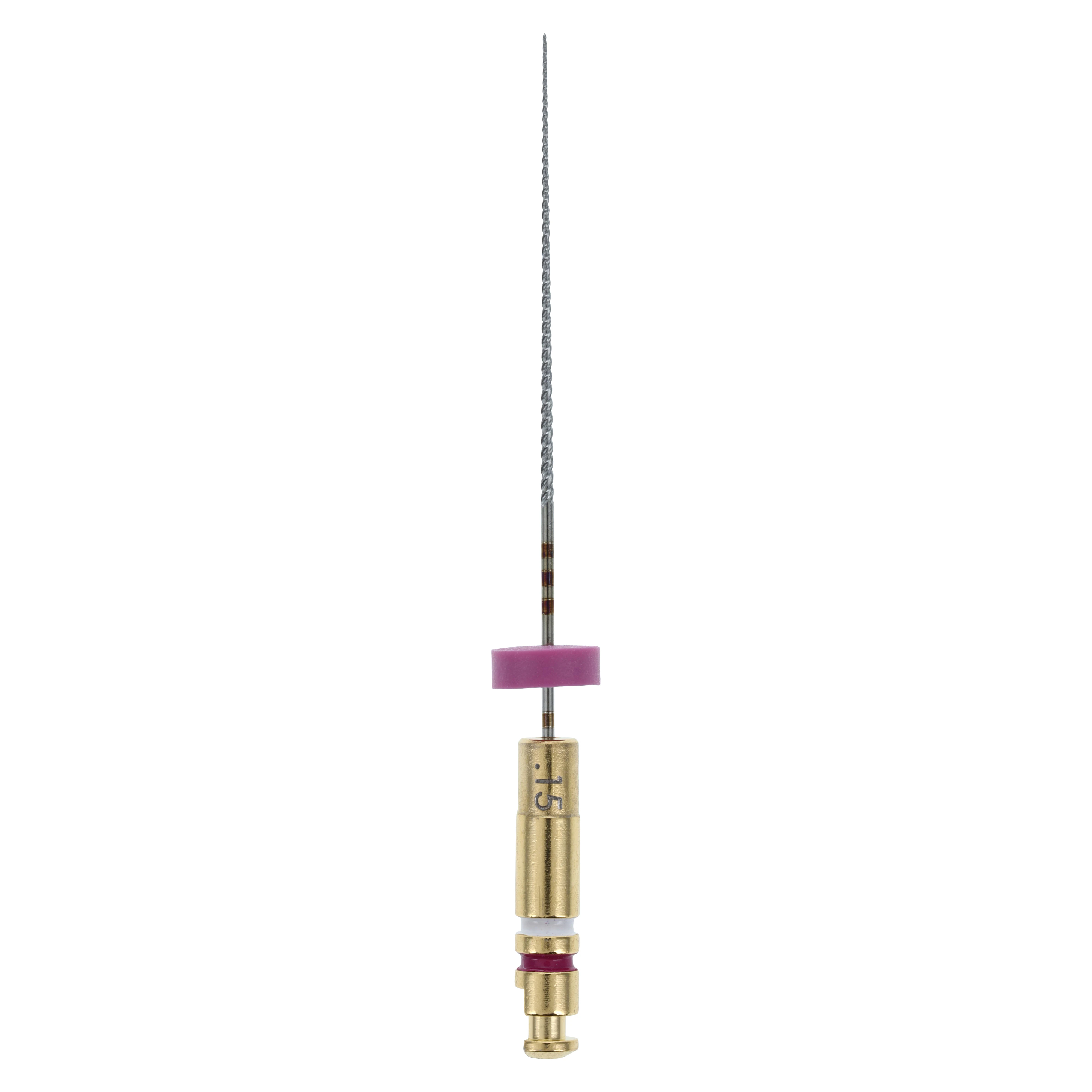K3 Nickel-Titanium Rotary Endodontic Files, 25 mm, 0.02 Taper, #15, White, 6/Pk, 825-2155