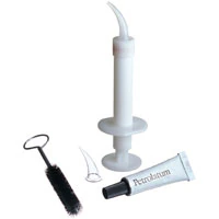 Kerr Free-Flo Disposable Syringe Tips, Opaque, 100/Pk, 17511