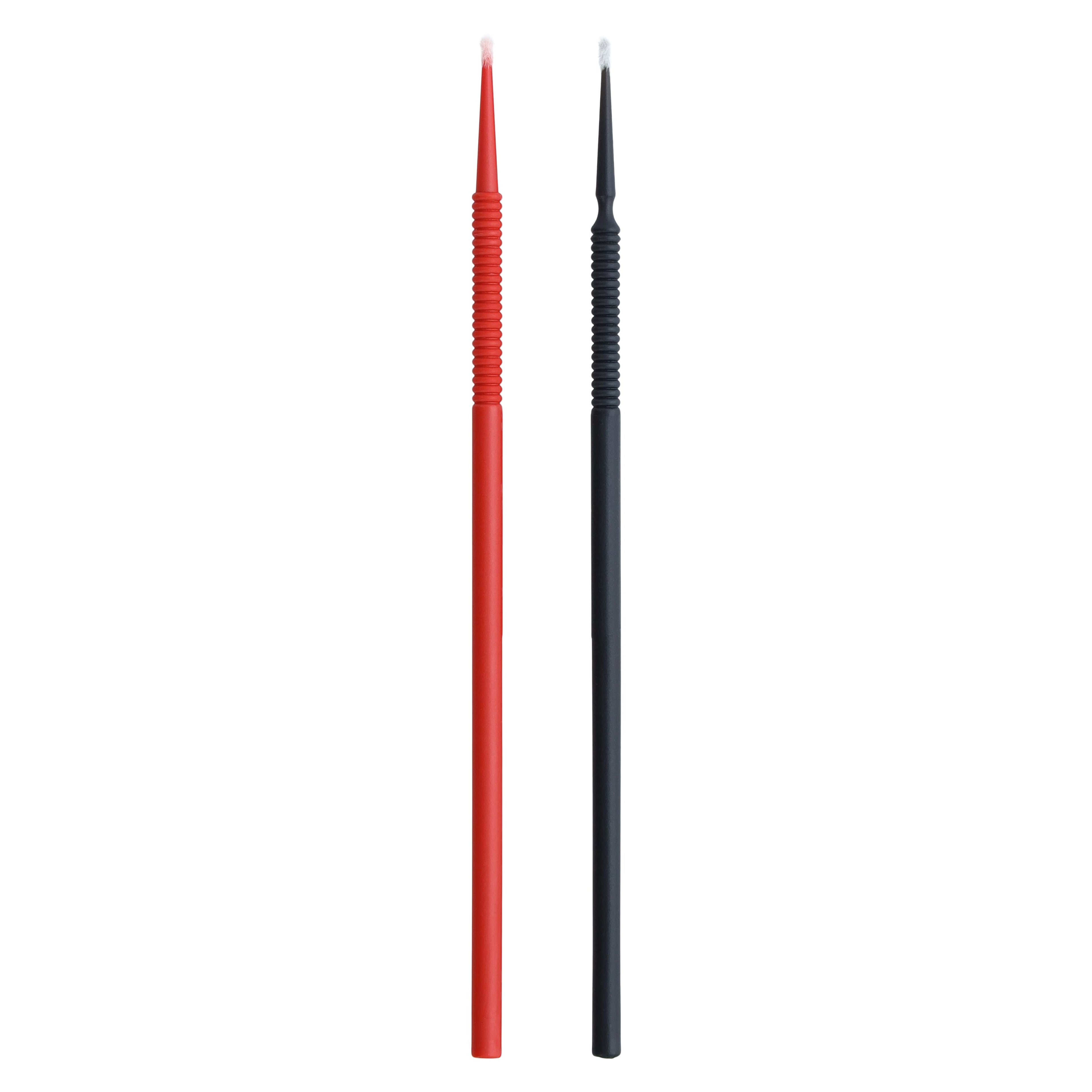 Kerr Composite Micro Applicators, Disposable, Bendable Fiber Tips, Red & Black, 200/Pkg, 27511