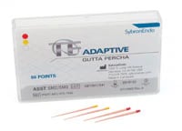 TF Adaptive Gutta Percha Points, Assorted SM2 (Yellow) & SM3 (Red), Small, 50/Pk, 815-1542