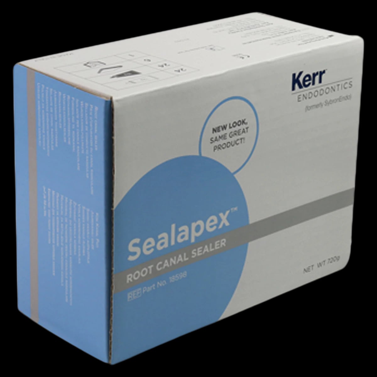 Sealapex Non-Eugenol Calcium Hydroxide Root Canal Sealer, Bulk Pack, 24 Sets of Base & Accelerator (12 g Tubes) with 6 Mixing Pads, 18598