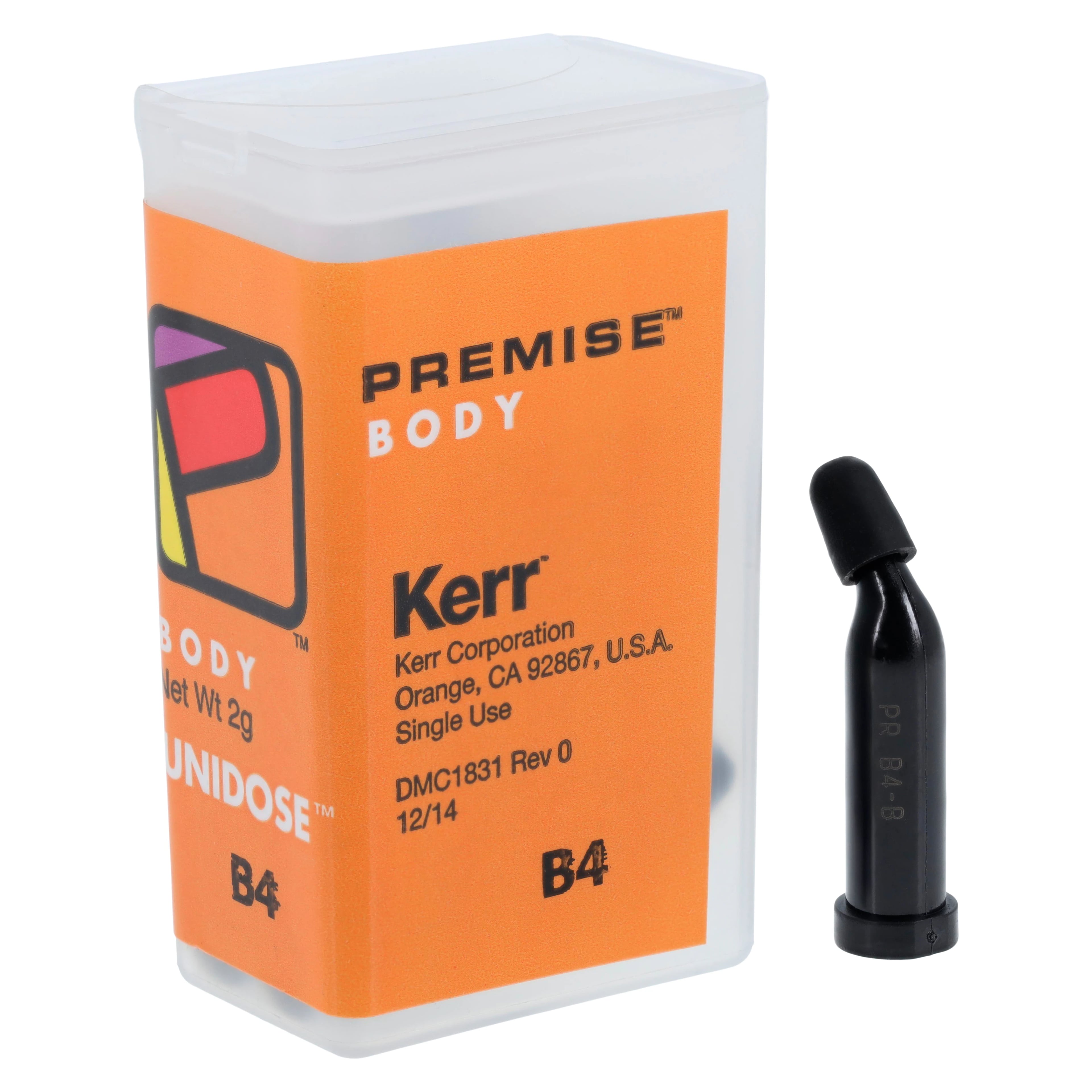 Premise Universal Nanofilled Composite, Unidose Refill, Body B4, 0.2 g, 20/Pk, 32658