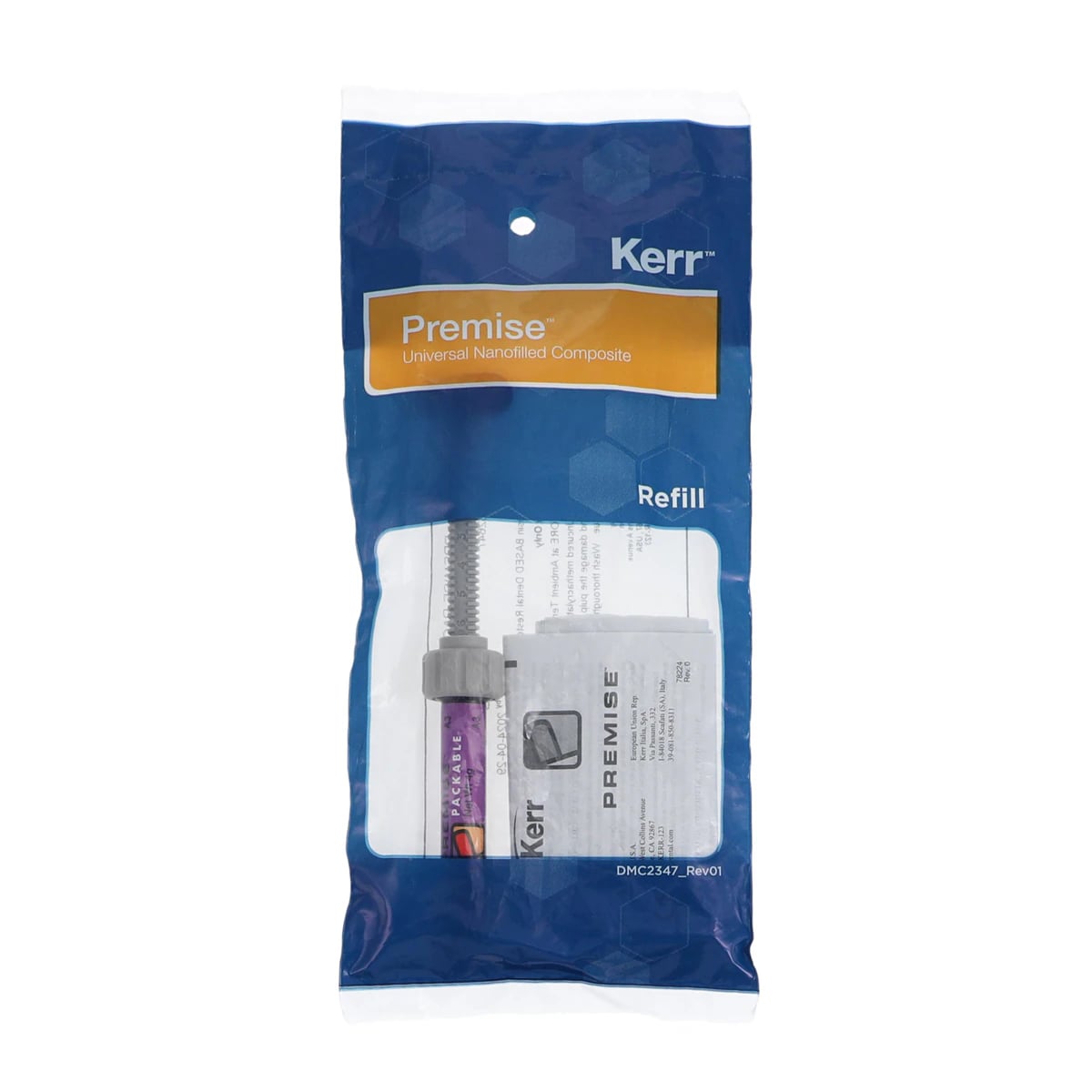 Premise Packable Universal Nanofilled Composite, Light-Cure, Syringe Refill, A3-P, 4 g, 1/Pk, 32647