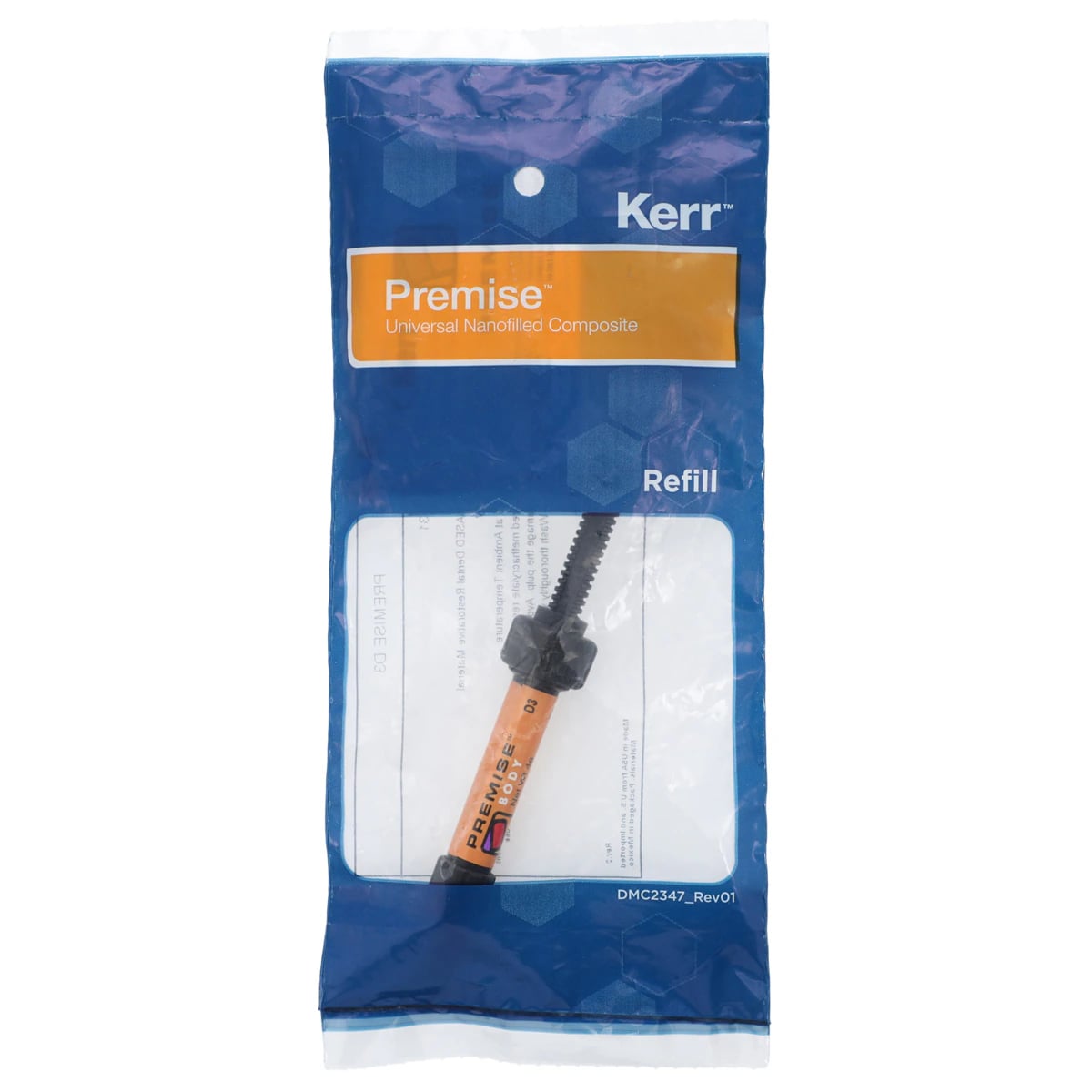 Premise Universal Nanofilled Composite Restorative, Body Shade D3, 4 g Syringe Refill, 32631