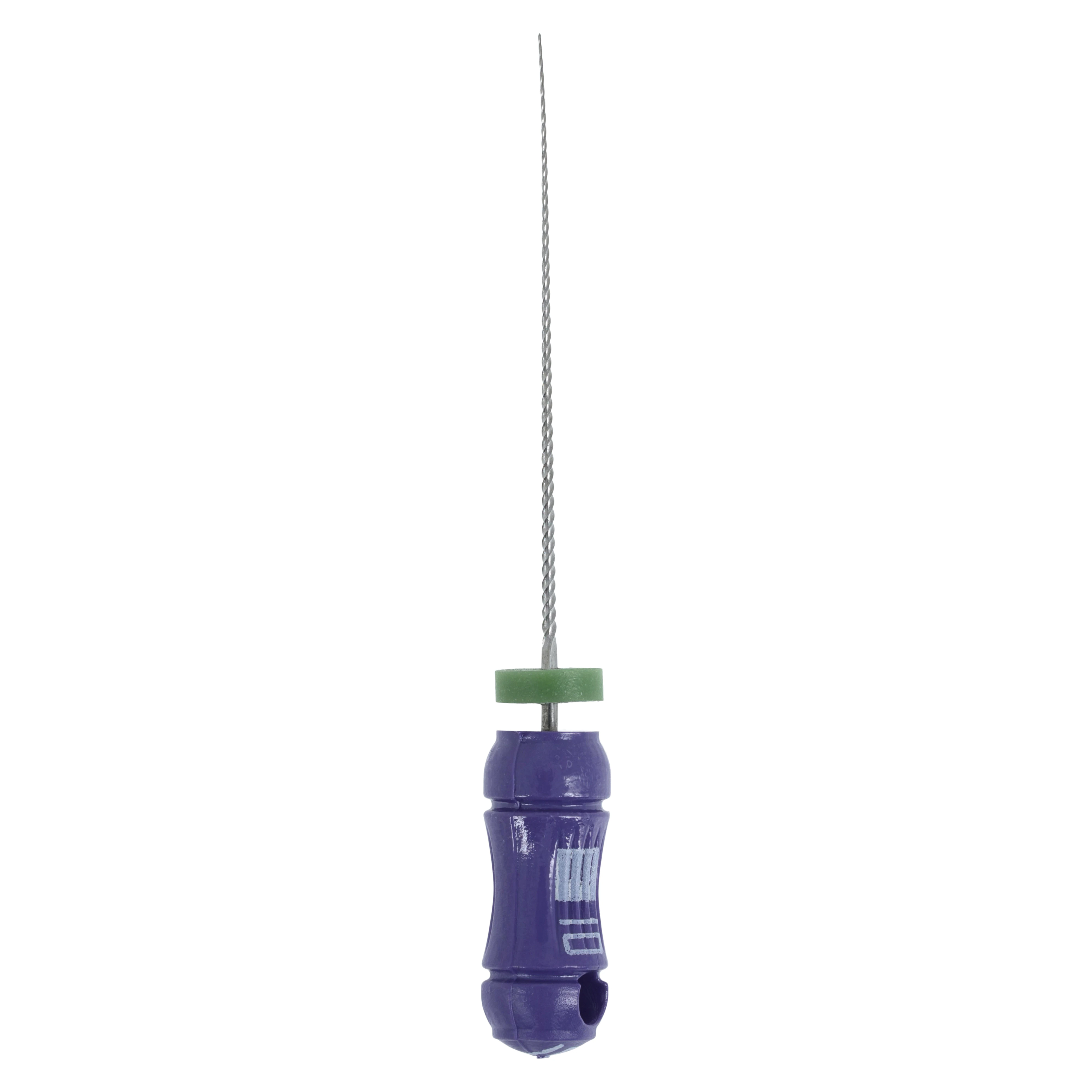 Kerr K-Files, Stainless Steel, 21 mm, #10, Purple, 6/Pk, 06003