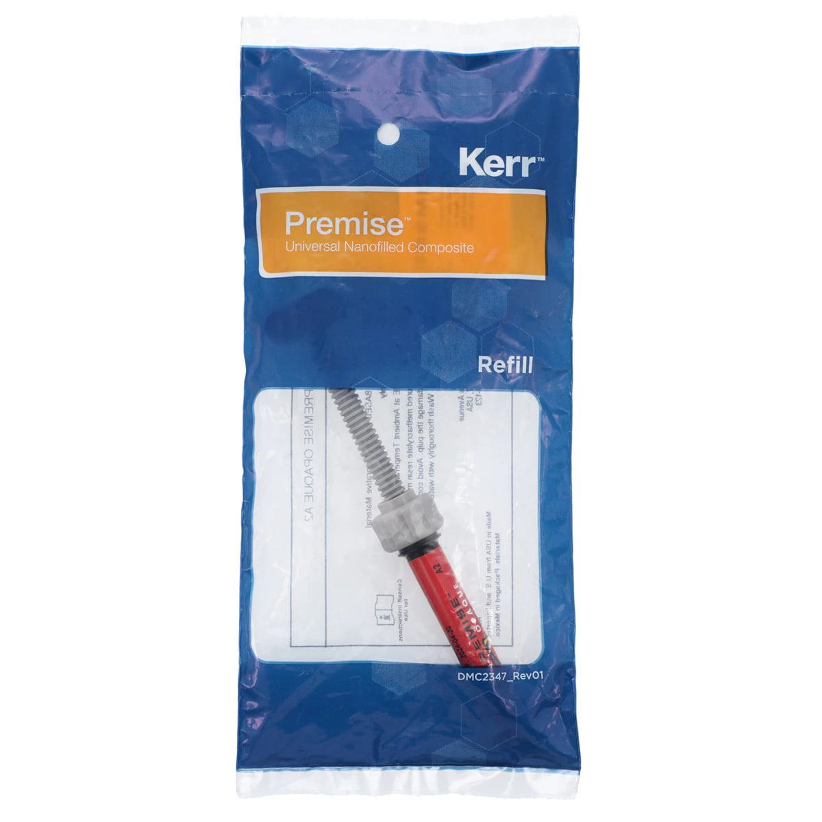 Premise Universal Nanofilled Composite Restorative, Opaque A2, 4 g Syringe Refill, 32635