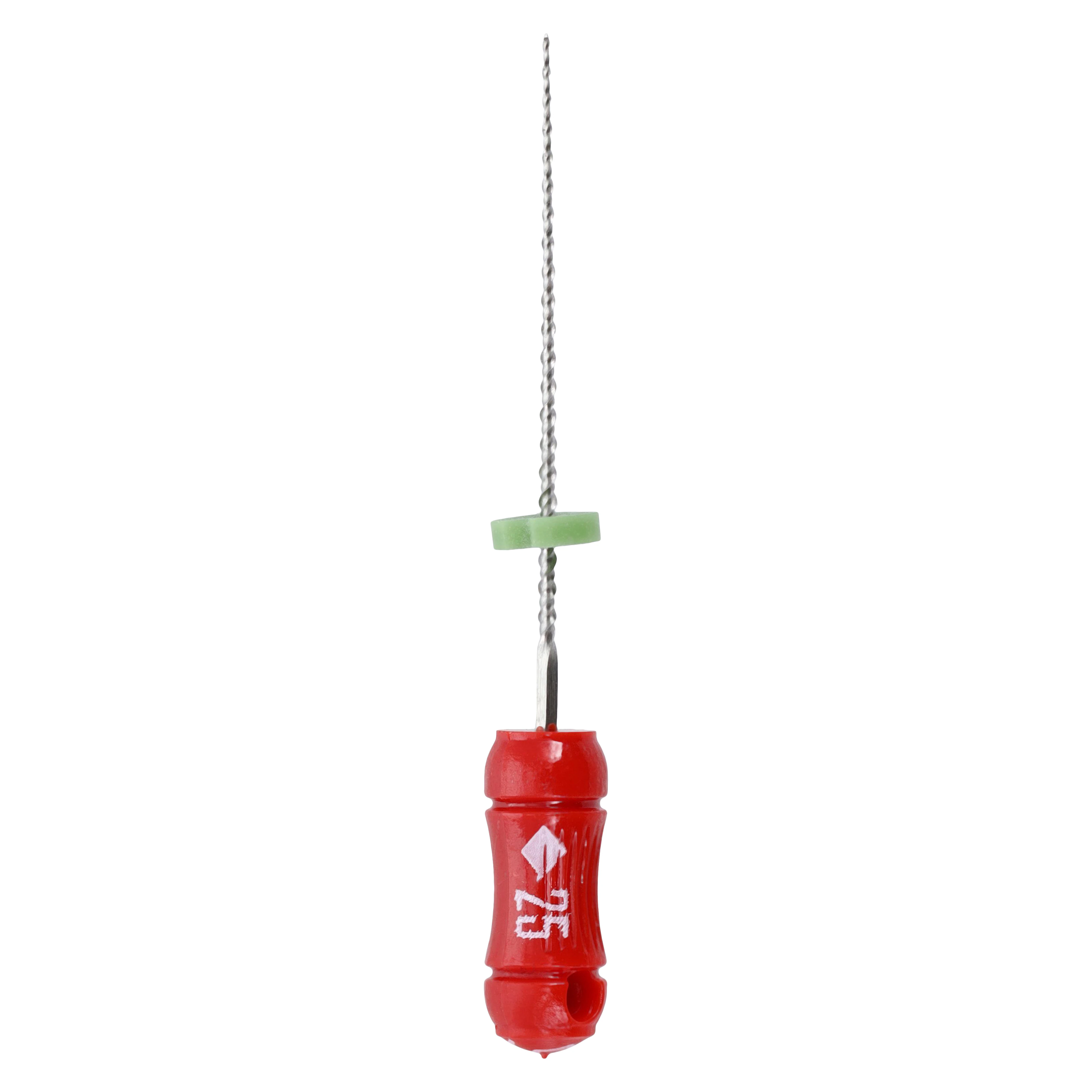 Kerr K-Flex Files, Stainless Steel, Size #25, 21mm, Red, 6/Pack, 15306