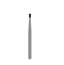 Kerr BluWhite Operative Carbide Bur, Pear FG, #330, 0.8 mm Diameter, 1.6 mm Head Length, 10/Pkg