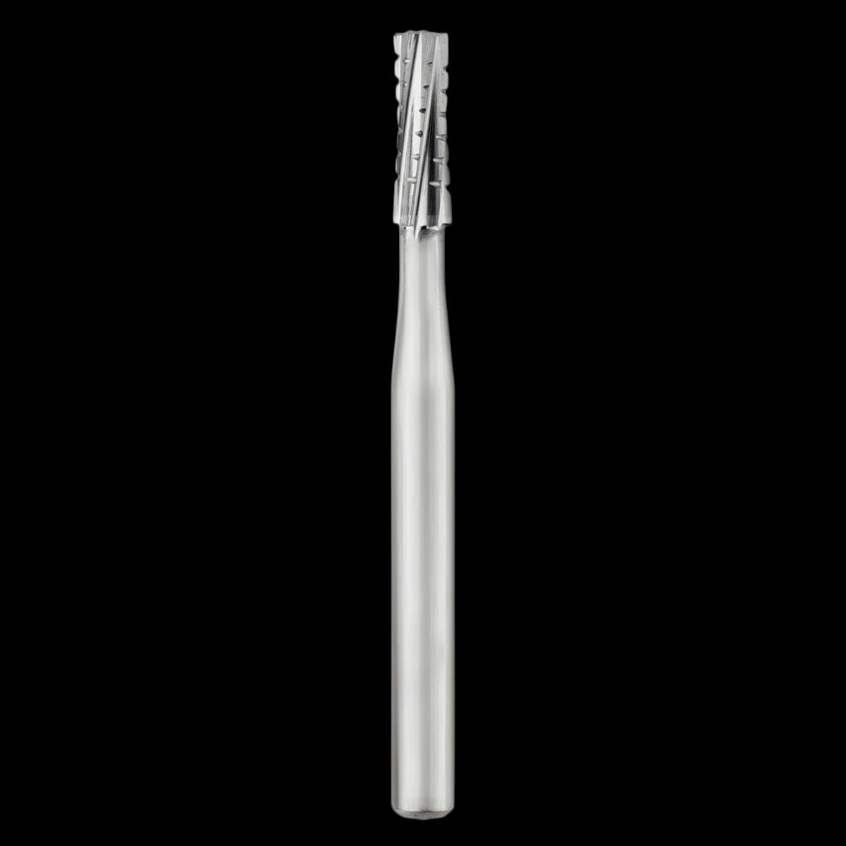 SS White #559 Carbide Bur, Straight Flat-End Cross Cut, Friction Grip (FG), 100/Pk