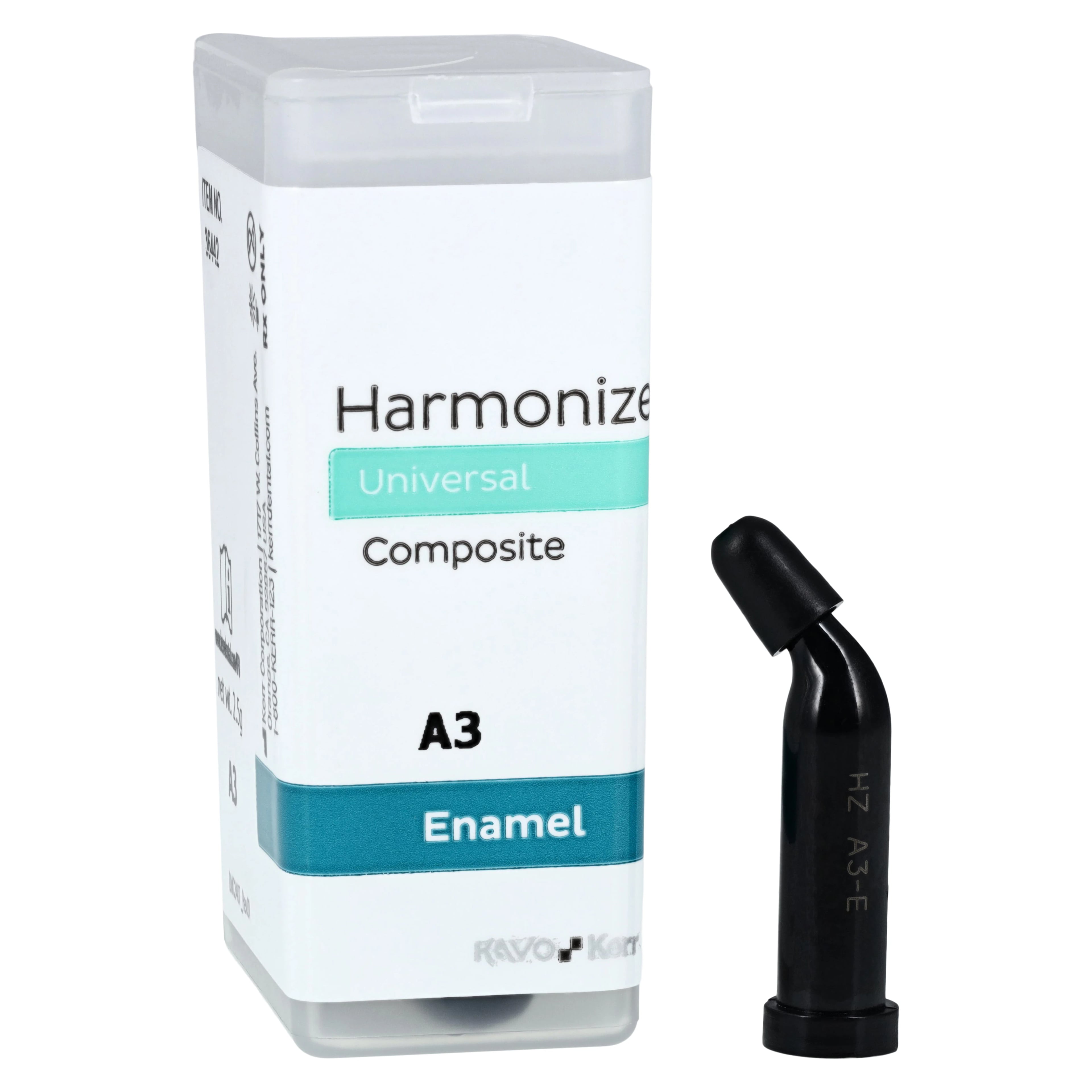 Harmonize Nanohybrid Universal Composite, Unidose Refill, 0.25 g, A3 Enamel, 20/Pk, 36442